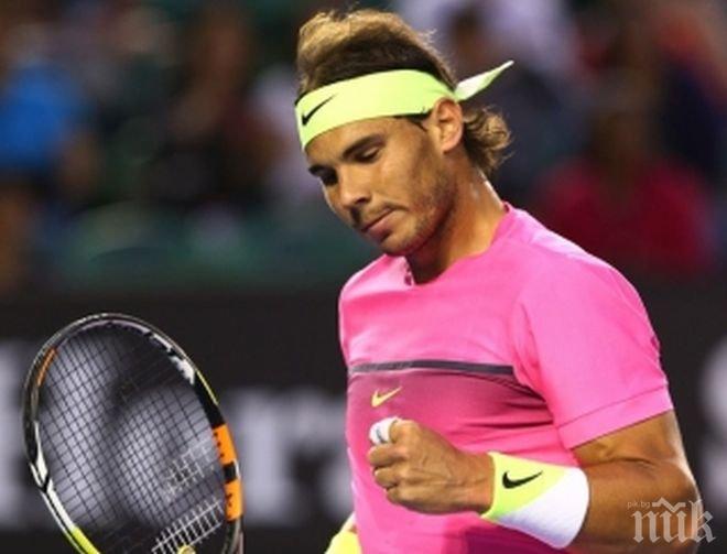 Рафаел Надал излетя от Australian Open след погром от Бердих
