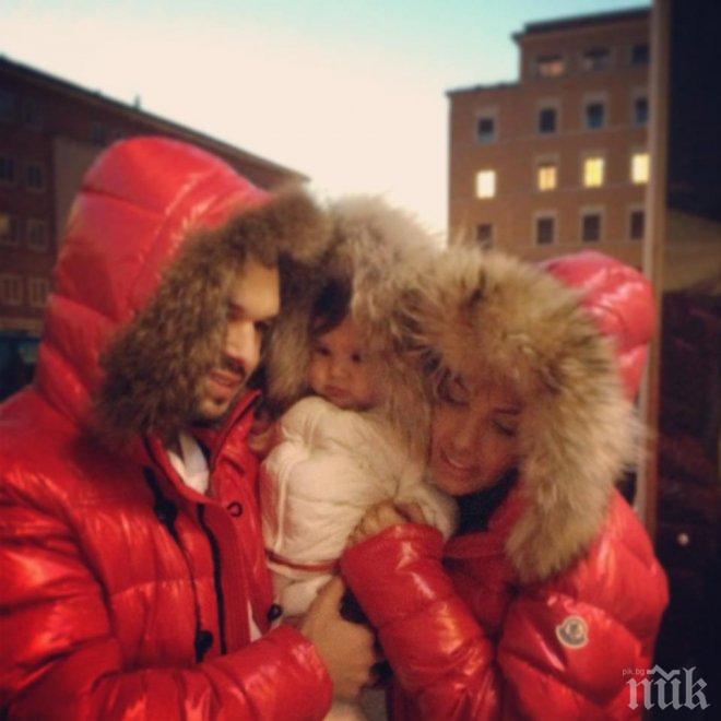 Николета с нови болни амбиции - мъчи щерка си да учи италиански