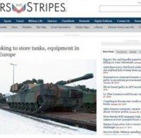 НАТО иска да разположи танкове в България