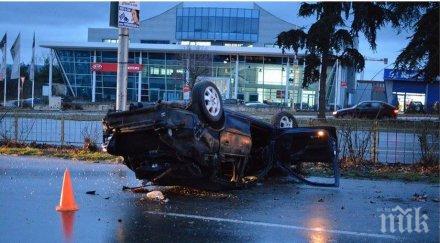 бруталната катастрофа затапи входа варна снимки