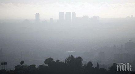 измериха наднормено запрашаване въздуха града