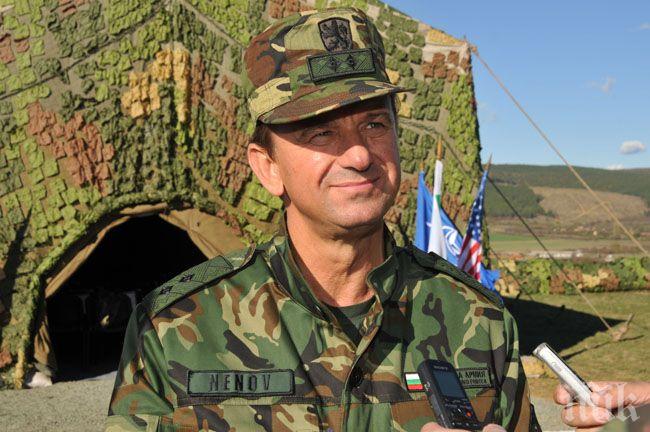 Утре изпращаме генерал-майор Нейко Ненов в последния му път
