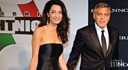 горкият жената клуни сложи диета