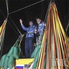 руснак американец прелитат балон тихия океан