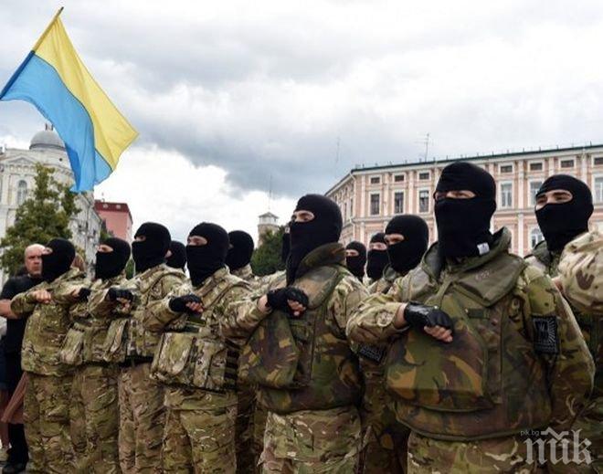 Бунт сред военните в Украйна - батальонът „Айдар“ щурмува министерството на отбраната