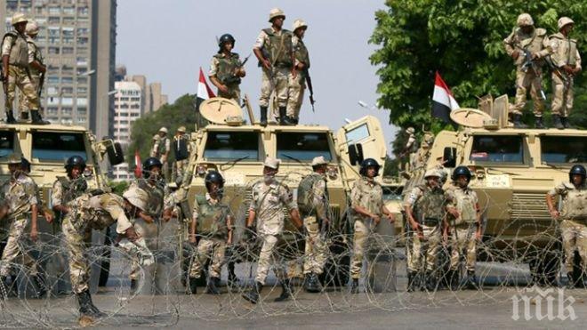 Армията на Египет разширява антитерористичната си операция в северната част на Синайския полуостров