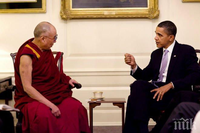 Обама и Далай Лама заедно на закуска за спазването на религиозната свобода