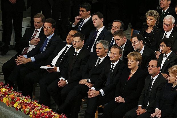 Борисов призна, че е спал на Нобеловите награди в Осло