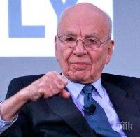 САЩ няма да разследват компаниите на Рупърт Мърдок за подслушване