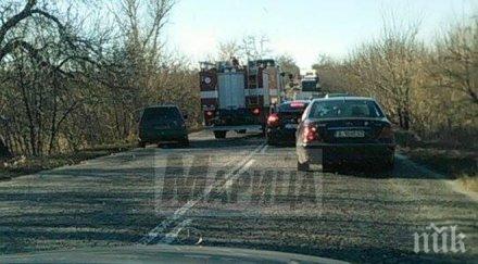 кошмар пътя ранени зверска катастрофа тузарски мерцедеси огромен тир снимки