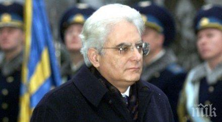 новият президент италия положи клетва