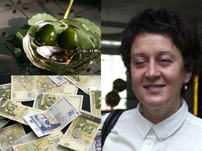 Къде изчезна баш шефката на Протестна мрежа? Антоанета Цонева потъна след разкритията за финансирането й! След мекиците, сега мечтае за сладко от зелени смокини!  