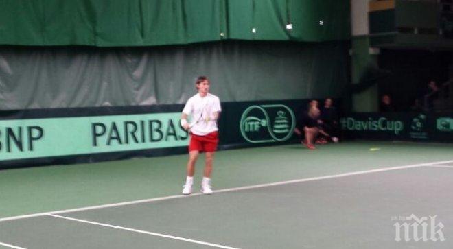 Димитър Кутровски се класира за втория кръг на квалификациите в Далас