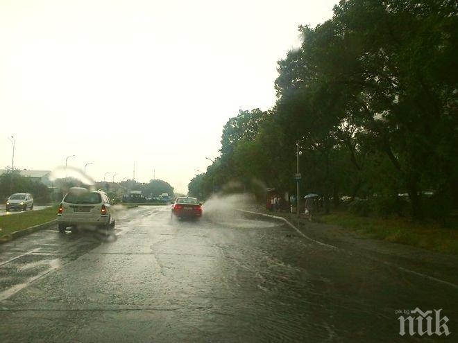 Движението по пътя Бургас - Варна е възстановено
