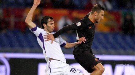 агонията рома продължава марио гомес прати фиорентина полуфинал юве