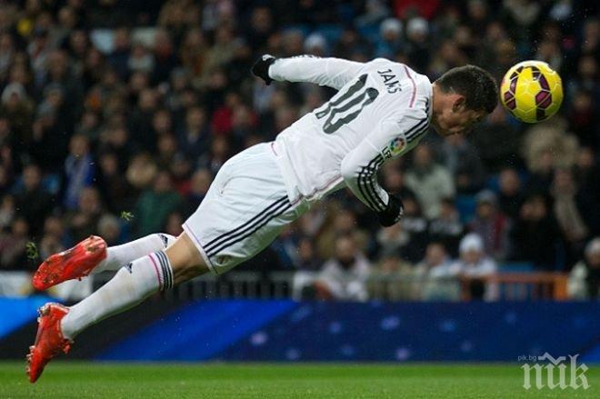 Реал (Мадрид) надви Севиля и вече е с 4 точки аванс пред Барса