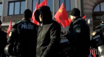 руска медия съобщи антинатовски митинг мюнхен