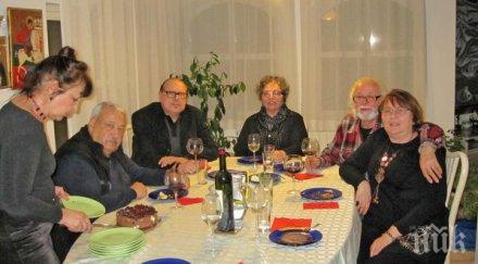 иван гарелов водещият почерпи приятели засукани ястия напитки снимки