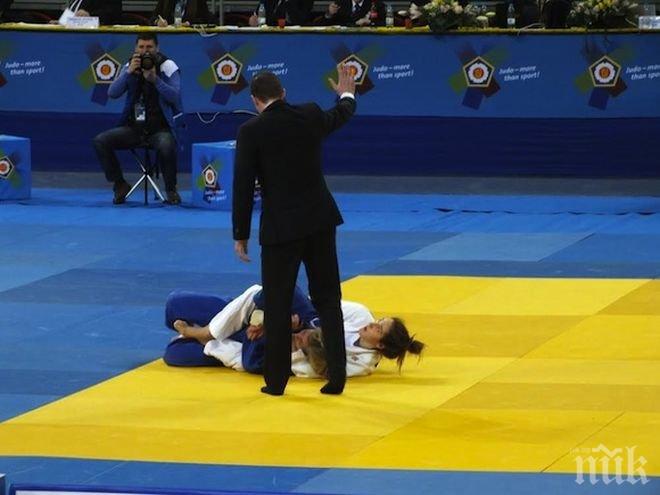 Сторхотното шоу от Европейската купа по джудо продължава в София

