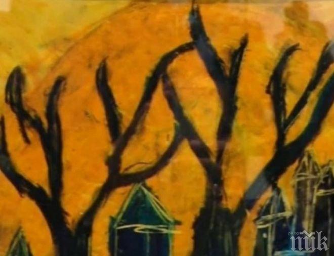 Шестокласник от Русе с картина в музея на Ван Гог