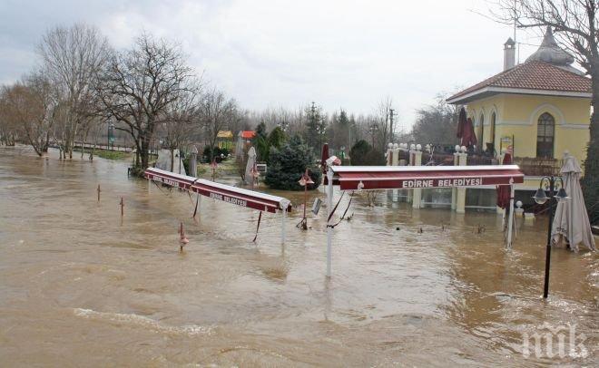 Турция строи канал и язовир срещу наводненията от България