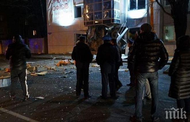 Мощен взрив потроши банка в Одеса