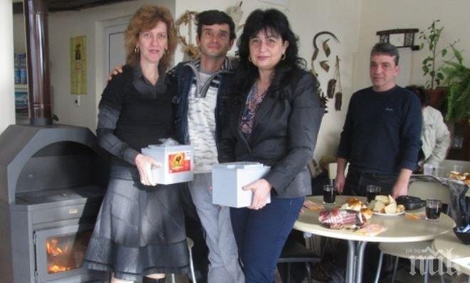 Млад мъж с увреждане от село Мерданя получи дарение