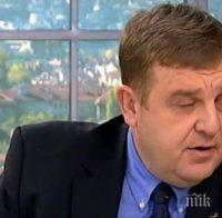 Каракачанов: Заплахата за националната ни сигурност идва от Турция