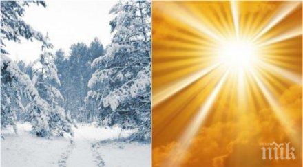 ексклузивно пик метеоролози бан нова аномалия времето сряда кучешки студ събота неделя адска жега снимки