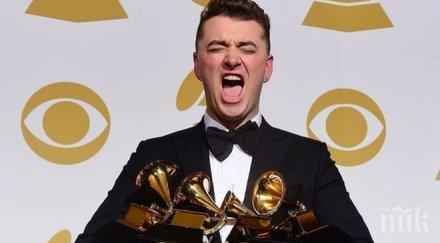 британецът сам смит големият победител наградите грами