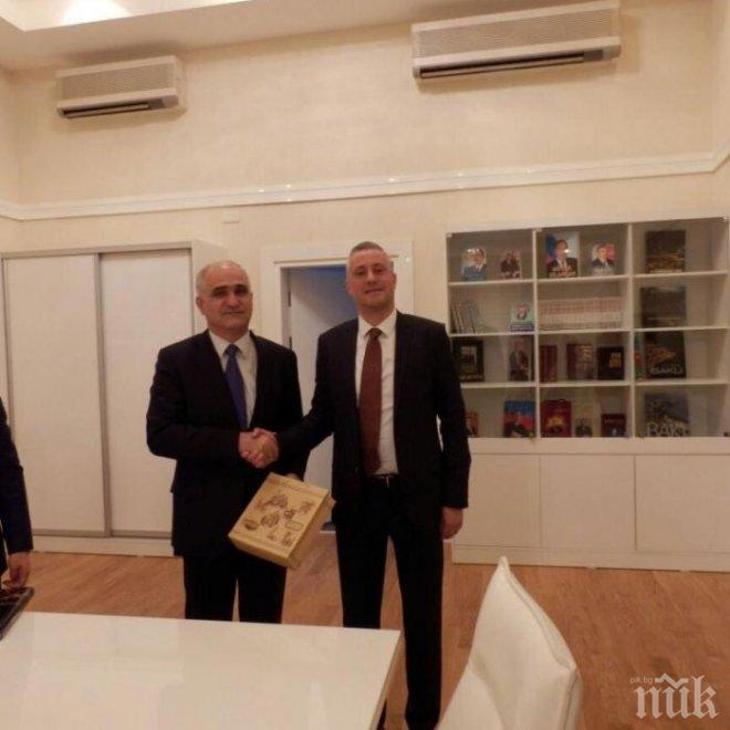 Договорихме икономическо сътрудничество с Азербайджан