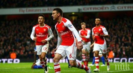 арсенал поигра късмета все пак победи последния