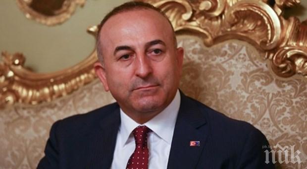 Външният министър на Турция: Казваме не на санкциите срещу Русия