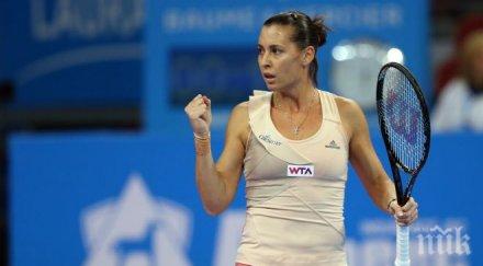 андреа петкович спечели титлата антверп без игра