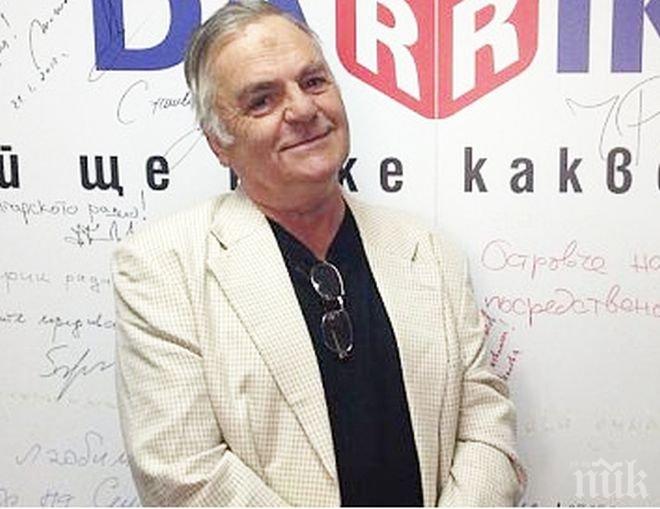 Почина журналистът и поет Петър Софрониев
