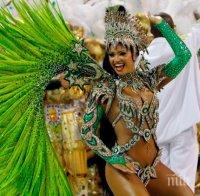 Карнавалът в Рио де Жанейро кипи с пълна сила