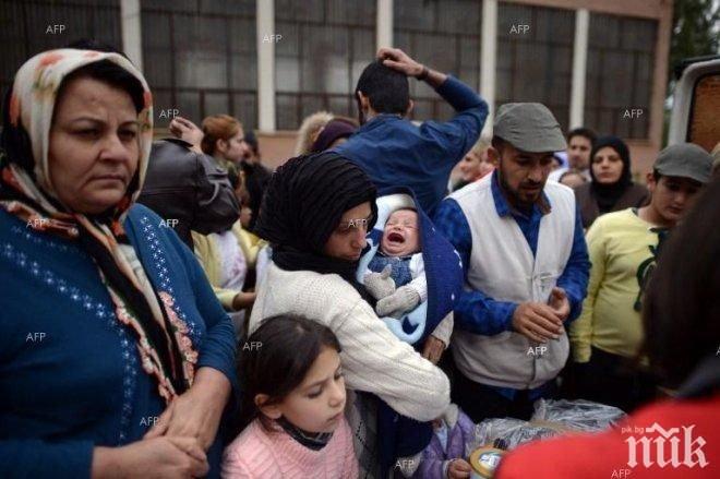 Бежанският център на италианския остров Лампедуза е препълнен