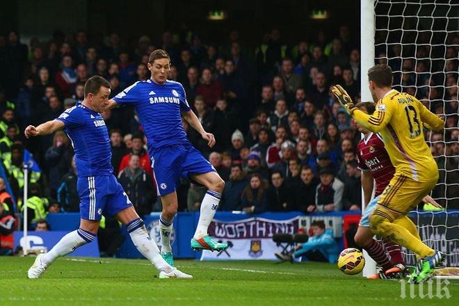 Пътен инцидент с автобуса на Челси преди мача с Пари Сен Жермен