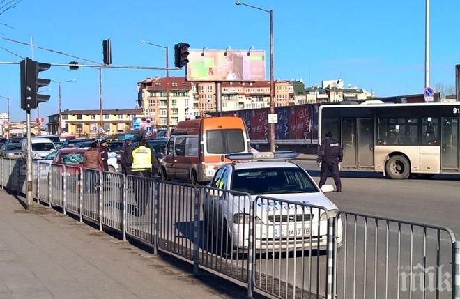 Автомобил помете пешеходка в столицата
