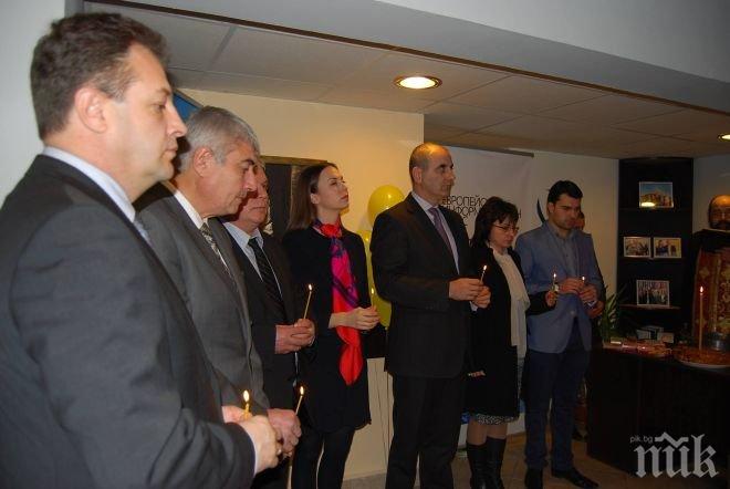 Цветан Цветанов откри информационен офис на евродепутатката Ева Паунова (снимки)