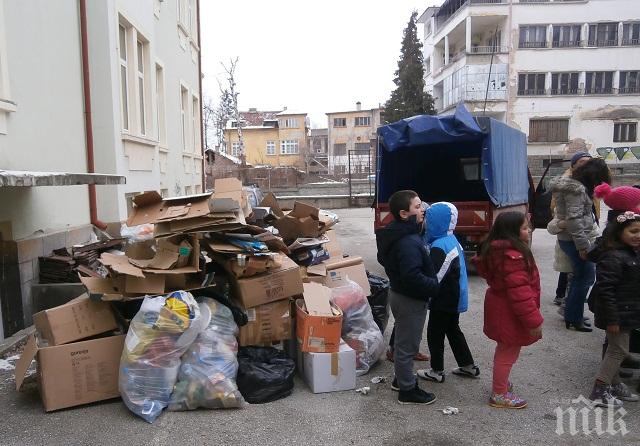 Габровските ученици спестиха 3 тона отпадъци на природата 