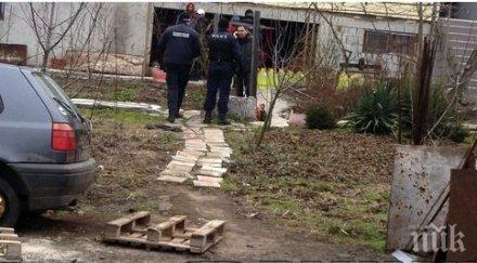 вилата бургас депо краденото гориво снимки