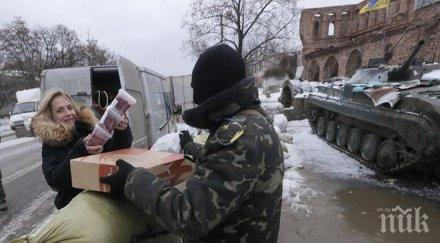 танкове военни украинската армия изтеглят дебалцево