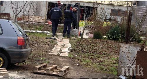 Ето я вилата в Бургас - депо за краденото гориво (снимки)