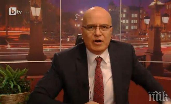 Първо в ПИК! Слави лудна заради грипа - тръгна с маска и не говори с екипа си