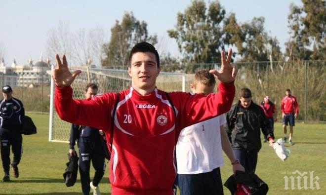 Талант на ЦСКА се завръща в игра по-скоро от очакваното