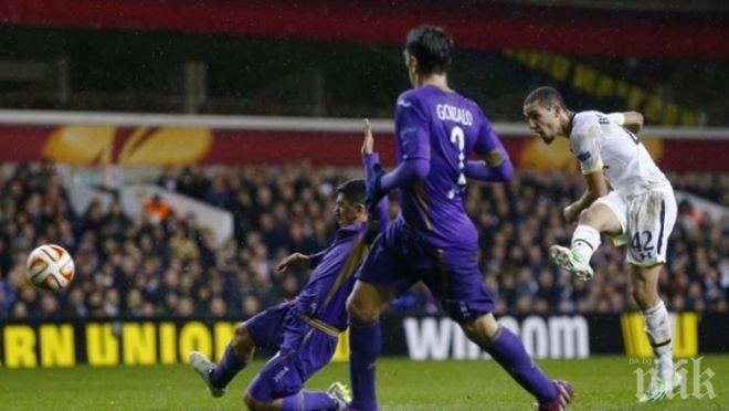 Фиорентина взе своето на Уайт Харт Лейн 

