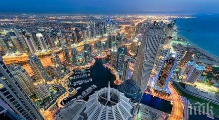 огнен пламна небостъргач дубай евакуират стотици