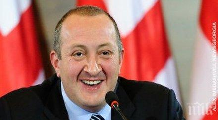 грузинският президент покани порошенко посещение тбилиси