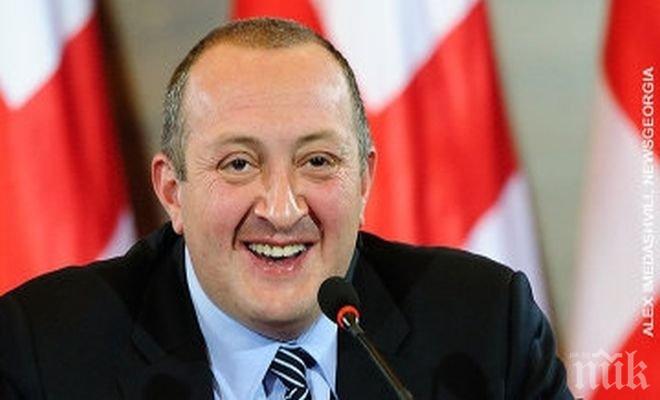 Грузинският президент покани Порошенко на посещение в Тбилиси
